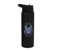A Look into The Future Futuristic Spider SciFi Design Stainless Steel Insulated Water Bottle