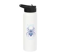 A Look into The Future Futuristic Spider SciFi Design Stainless Steel Insulated Water Bottle