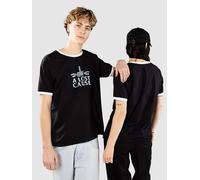 A Lost Cause Razor Ringer T-Shirt white M