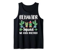 A Lot Behavior at The Moment Behavior Teacher ABA Therapist Tank Top