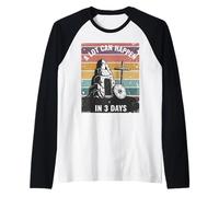 A Lot Can Happen in 3 Days Easter Christian Cross Raglan Baseball Tee