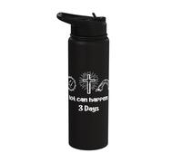 A Lot Can Happen in 3 Days Jesus Christ Happy Easter Stainless Steel Insulated Water Bottle