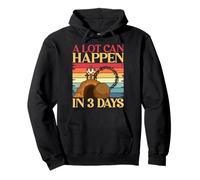 A Lot Can Happen in 3 Days Jesus Vintage Christian Easter Pullover Hoodie