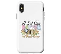 A Lot Can Happen in 3 Days Reto Vintage Christian Easter Day Case for iPhone X/XS