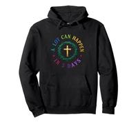 A Lot Can Happen In Three Days Jesus Has Risen Easter Pullover Hoodie