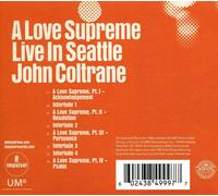 A LOVE SUPREME LIVE IN CONCERT [10/8] NEW CD
