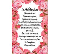 A Love That Lasts: Pink Roses 6x9 Romantic Journal With 120 Blank Lined Pages, Romance Card Alternative, Wife Anniversary Gift, Wedding Keepsake Notebook, Christian Marriage Gift