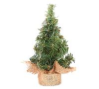 A/M 8Inch/20cm Mini Artificial Christmas Tree, Christmas Shopping Mall Pine Tree Decorations For Your Table, Desk Tops, Home Or Office