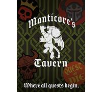 A.M. Cassandre Onward (Manticore's Tavern) 30x40cm Canvas