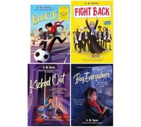 A. M. Dassu Collection 4 Books Set (Boy Everywhere, Fight Back, Kicked Out & Boot It!: World Book Day 2025)
