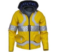 A&M Express Anime Cyber Edgerunners David Martinez Yellow PU Leather Jacket