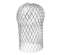 A-M Gutter Guard Gutter Downspout Filter Strainer - 4 Pack | Prevents Clogs from Leaves, Debris & Twigs | Durable Aluminum Gutter Drain Protection | Easy Install - Fits Standard Downspouts