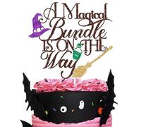 A Magical Bundle is on The Way Cake Topper, Magic Baby Shower Cake Decor