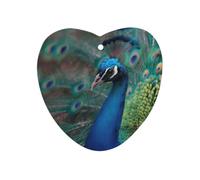 A Majestic Peacock Automotive Air Fresheners Love form
