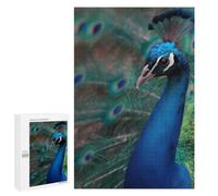 A Majestic Peacock Wooden Jigsaw Puzzles for Adults