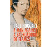 A Man Against a Background of Flames