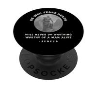 A Man Alive Seneca Stoic Stoicism PopSockets Adhesive PopGrip