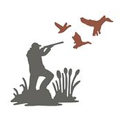 A Man is Catching the Birds Dies for Card Making Grass Metal Cutting Dies for DIY Scrapbooking Paper Crafting Handmade Crafts Scrapbooking Supplies Arts Crafts Embossing Stencil Die Cuts Template