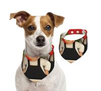 A Man Made of Dough Dog Bandana for Small Medium Large Dogs, Cat Dogs Kerchief Triangle Bibs Scarf for Girl Or Boy