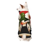 A Man Made of Dough Dog Hoodie â€“ Soft & Breathable Polyester Pet Clothes for Small, Medium, and Large Dogs