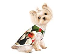 A Man Made of Dough Small Dog Shirt,Soft Breathable Dog Shirt for Dogs Cats Boy Girl Pet Tshirt,Suitable for Small Pets