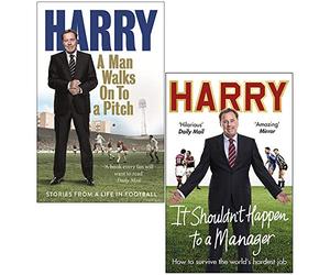 A Man Walks On To a Pitch & It Shouldn’t Happen to a Manager By Harry Redknapp 2 Books Collection Set