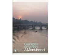 Georges Simenon A Man's Head Paperback Book Georges Simenon Multicolor