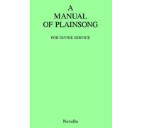 A Manual Of Plainsong