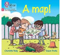 A map!: Phase 2 Set 2 Blending practice (Big Cat Phonics for Little Wandle Letters and Sounds Revised)