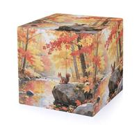A Maple Forest in Autumn Magic Cube,The Original 3x3 Cube,Speed Cube Problem-Solving Brain Teaser,Easy Turning Sensory Puzzle Toy,Sensory Stress Relief Form Fidget Toys