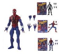 (A) Marvel Legends Symbiote Spiderman Ben Reilly Spider-Man Classic Venom Movable Action Figures Gift Toys