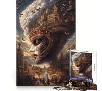 A Masquerade Beyond Reality Jigsaw Puzzles for Teenagers 1000 Logic Play True Detail Family Enjoyable Wall Display (38x52cm)