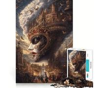 A Masquerade Beyond Reality Jigsaw Puzzles for Teenagers 1000 Logic Play True Detail Family Enjoyable Wall Display (38x52cm)