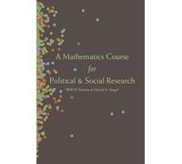 A Mathematics Course for Political and Social Research
