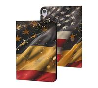 A-mericans And German Flags Case Compatible for ipad Mini6 (8.3in) Tablet Cases Stand Protective Cover with Sleep/Wake