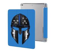 A-mericans USA Flag Spartann Case Compatible for IPAD 2017/2018/Air1/Air2 (9.7in) Tablet Cases Protective Stand Cover