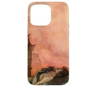 A Mermaid Lies Peacefully In The Water Under A Colorful Sky Case for iPhone 15 Pro Max