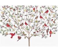 A Merry Perch Deluxe Boxed Holiday Cards (20 cards, 21 self-sealing envelopes)