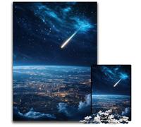 A Meteor's Descent Jigsaws 1000 Pieces for Adults Puzzles for Adults for Family And Friends Suitable for Ages 1000 PCS(75x50cm)