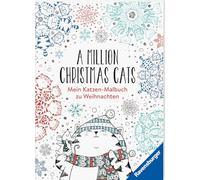 A Million Christmas Cats: Mein Katzen-Malbuch zu Weihnachten