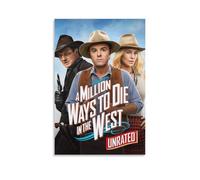 A Million Ways to Die in The West Film (3) Canvas Painting Poster Wall Art Decorative Picture Prints Modern Decor 12x18inch(30x45cm)