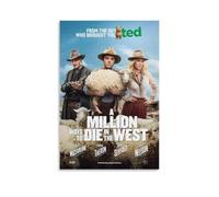 A Million Ways to Die in The West Film (8) Painting On Canvas Wall Art Poster Scroll Picture Print Walls Decor Home Posters 12x18inch(30x45c