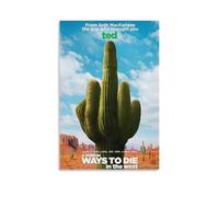 A Million Ways to Die in The West Film (9) Wall Art Poster Scroll Canvas Painting Picture Living Room Decor Home 20x30inch(50x75cm)