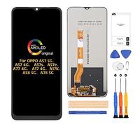 A-MIND for Oppo A57 5G/ A57s/A57e/A77 4G/A17 4G/A17K/A58 5G/A78 5G Screen Replacement Touch Digitizer LCD Display Full Assembly Repair Kits,with Tools
