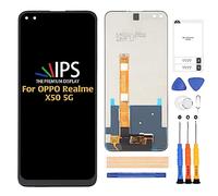 A-MIND for Oppo Realme X50 5G RMX2144 Screen Replacement Touch Digitizer LCD Display Full Assembly Repair Kits,with Tools
