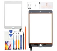 A-MIND Touch Screen Digitizer Replacement for iPad Mini 5 5th Generation 2019 7.9 Inch Black Glass Panel Only No LCD Compatible with A2126 A2124 A2133 A2125 (White)