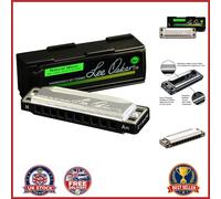 A Minor Harmonica with Brass Tuning Plates and Plastic Case for Musicians