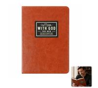 A Minute With God 2026、 Daily Devotions For Men, 365-Day Prayer Journal - Christian Devotional, Spiritual Growth Journal, Featuring Bible Verses, Reflections, And A Premium Leather Cover (Brown)