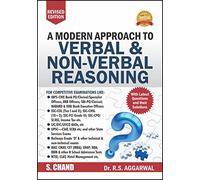 A Modern Approach To Verbal & Non-Verbal Reasoning By R.S. Aggarwal (Old Edition)