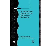 A Modern Course in English Syntax (Linguistics S)